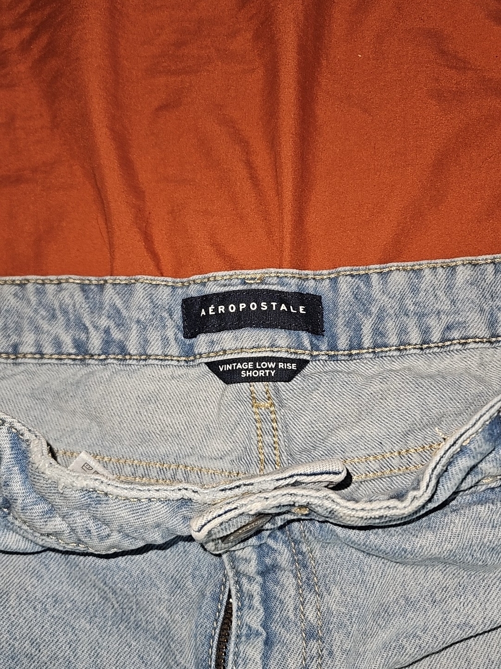 Aeropostale Womens Low Rise Shorty Jeans